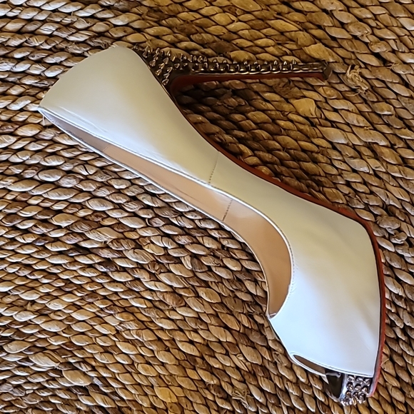 Christian Louboutin 120mm spiked heels 39.5. - Picture 6 of 15